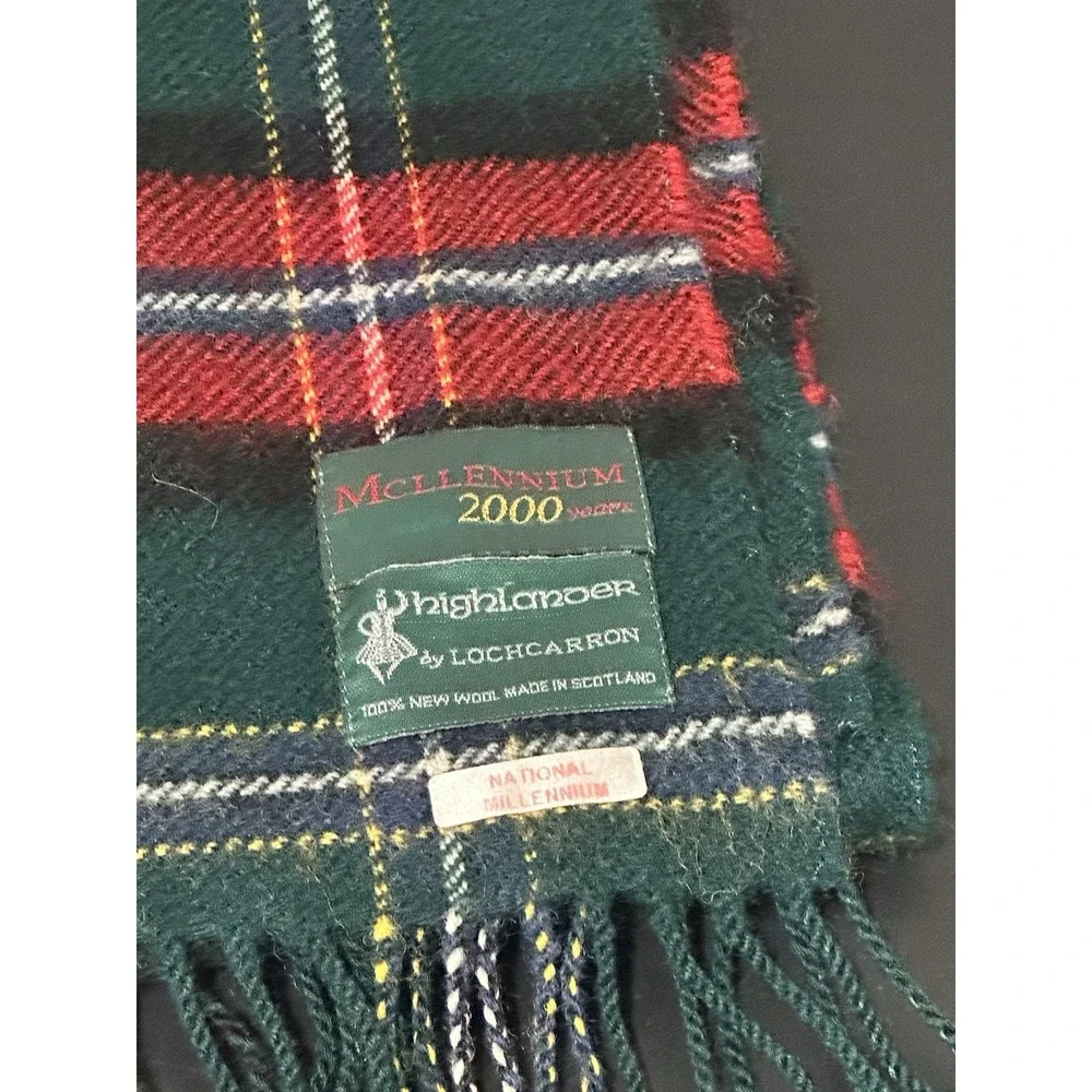 Highlander By Lochcarron 100% Wool Made‎ In Scottland